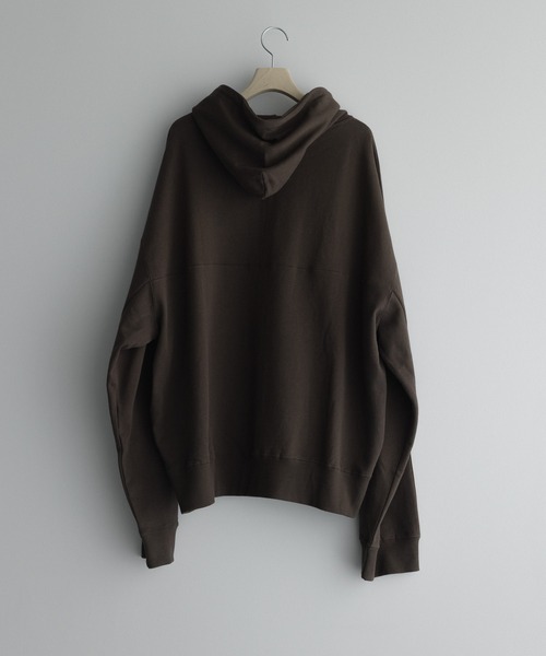 「remer」 ジップアップパーカー MEDIUM ダークグリーン メンズ_画像8