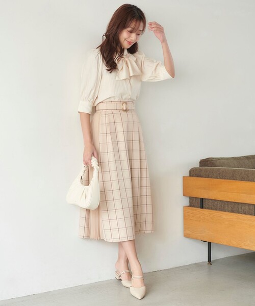 「Feroux」 フレアスカート 1 ブラック レディース_画像3