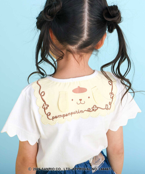 SLAP SLIP（スラップスリップ） tシャツ 「シナモロール/ポムポム