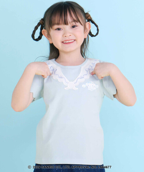 SLAP SLIP（スラップスリップ） tシャツ 「シナモロール/ポムポム