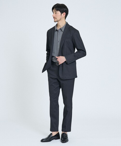 「ABAHOUSE GRAY」 セットアップ 46 ブラック メンズ