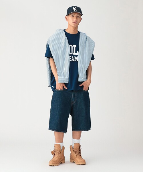Levi's（リーバイス） ワイドパンツ ハーフパンツ ジーンズ 短パン