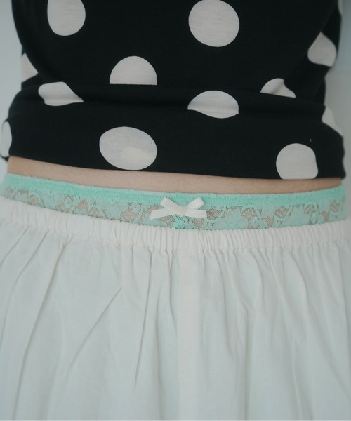 FEKETE（フェケテ） tシャツ 半袖 polka dot tee / ドットTシャツ