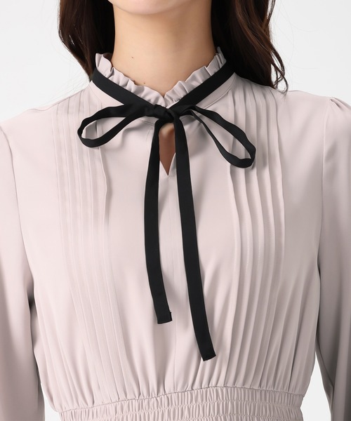 「MISCH MASCH」 長袖ワンピース M ネイビー レディース_画像5