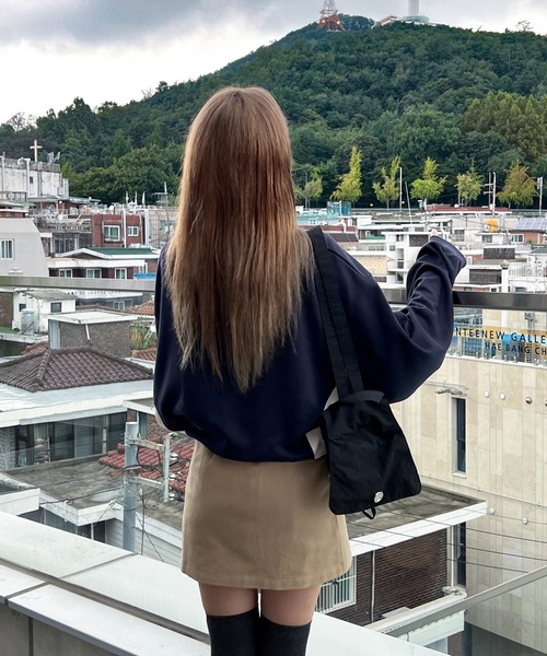 「by muni:r」 長袖カットソー FREE ブラック レディース_画像9
