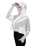 パーカー uvカット 冷感 完全防備接触冷感U...の詳細画像1