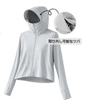パーカー uvカット 冷感 完全防備接触冷感U...の詳細画像3