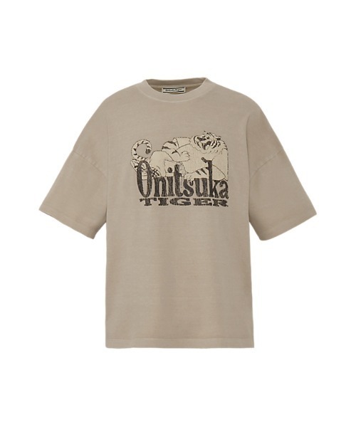 たくとページ Onitsuka Tiger（オニツカタイガー） tシャツ 半袖 WASHED GRAPHIC TEE