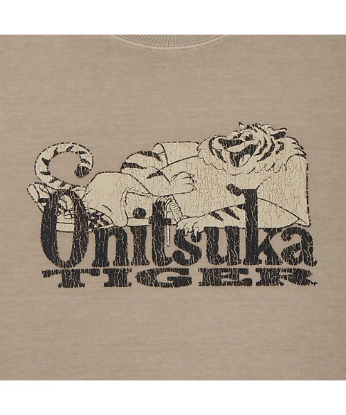 Onitsuka Tiger（オニツカタイガー） tシャツ 半袖 WASHED GRAPHIC TEE