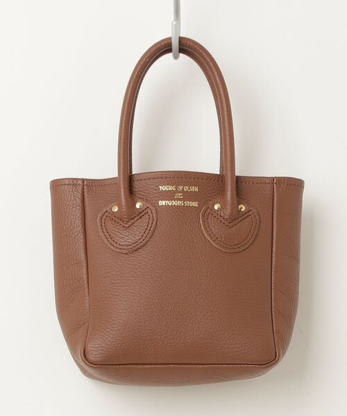 YOUNG & OLSEN ハンドバッグ ブラウン YOUNG&OLSEN The DRYGOODS STORE（ヤングアンドオルセン