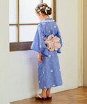 浴衣 Boribonワンピース浴衣(帯付) キ...の詳細画像2