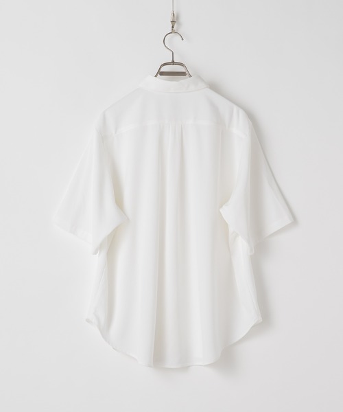 「Casper John」 7分袖シャツ SMALL ホワイト メンズ_画像5