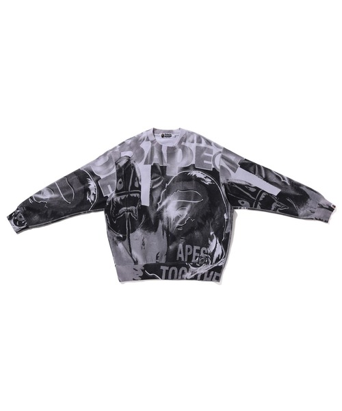 ABATHINGAPE ア ベイシング エイプ　半袖スエット A BATHING APE（アベイシングエイプ） スウェットカットソー MEDIUM