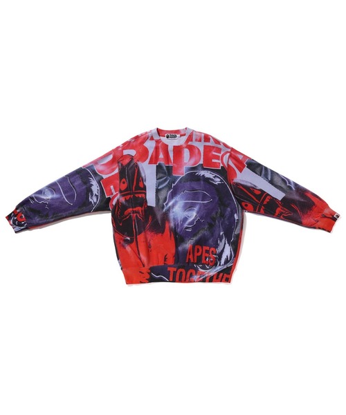 A BATHING APE（アベイシングエイプ） スウェットカットソー MEDIUM