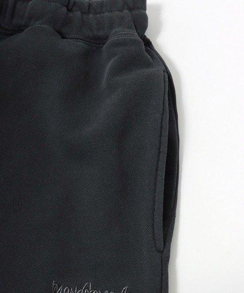 ワイドパンツ ハーフパンツ スマホショルダー パンツ 短パン 2026SS Mark Gonzales/マーク ゴンザレス ヘビーウエイト 裏毛 ピグメント加工 スウェットワ… | Mark Gonzales | 09