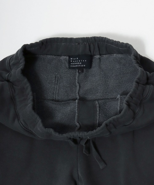 ワイドパンツ ハーフパンツ スマホショルダー パンツ 短パン 2026SS Mark Gonzales/マーク ゴンザレス ヘビーウエイト 裏毛 ピグメント加工 スウェットワ… | Mark Gonzales | 12