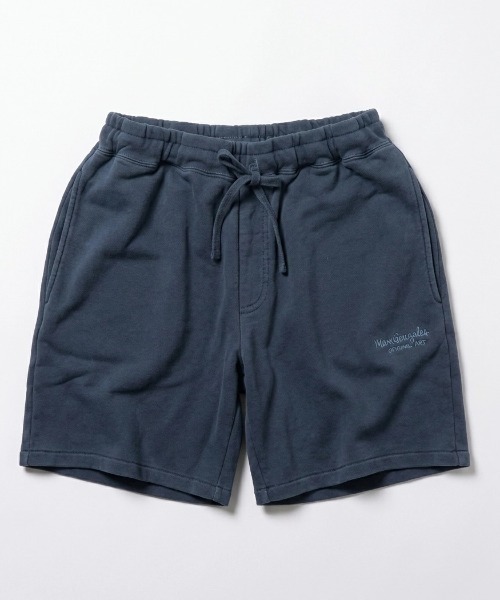 ワイドパンツ ハーフパンツ スマホショルダー パンツ 短パン 2026SS Mark Gonzales/マーク ゴンザレス ヘビーウエイト 裏毛 ピグメント加工 スウェットワ… | Mark Gonzales | 06