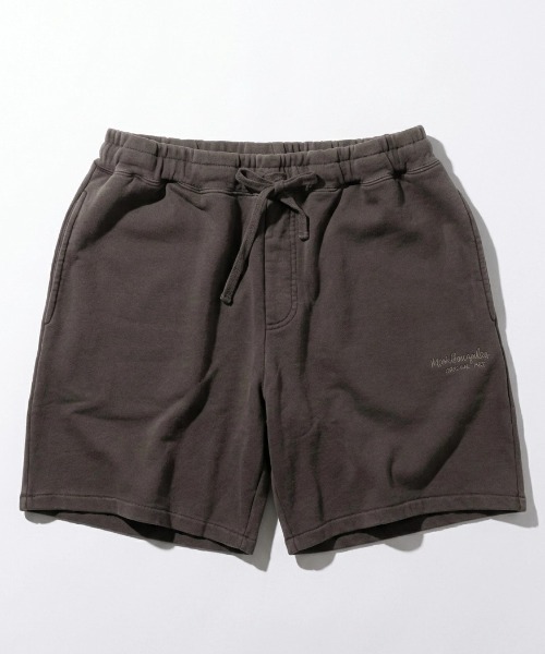 ワイドパンツ ハーフパンツ スマホショルダー パンツ 短パン 2026SS Mark Gonzales/マーク ゴンザレス ヘビーウエイト 裏毛 ピグメント加工 スウェットワ… | Mark Gonzales | 07