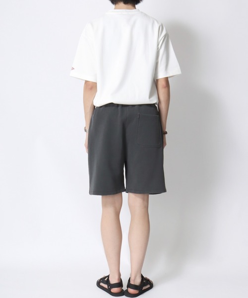 ワイドパンツ ハーフパンツ スマホショルダー パンツ 短パン 2026SS Mark Gonzales/マーク ゴンザレス ヘビーウエイト 裏毛 ピグメント加工 スウェットワ… | Mark Gonzales | 19