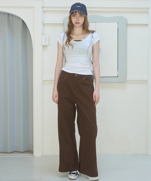 tシャツ 半袖 スリムフィットT/Slim-fit T-shirt レディース | Birthday room | 09