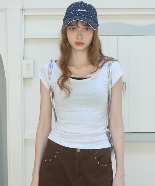 tシャツ 半袖 スリムフィットT/Slim-fit T-shirt レディース | Birthday room | 11