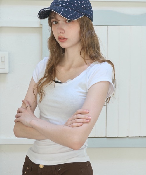 tシャツ 半袖 スリムフィットT/Slim-fit T-shirt レディース | Birthday room | 12