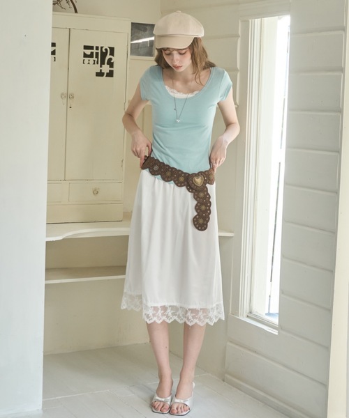 tシャツ 半袖 スリムフィットT/Slim-fit T-shirt レディース | Birthday room | 16