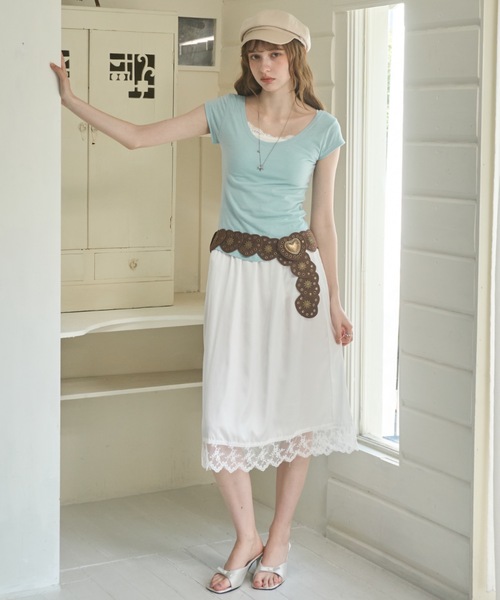 tシャツ 半袖 スリムフィットT/Slim-fit T-shirt レディース | Birthday room | 20