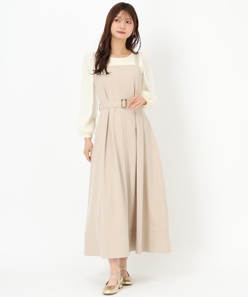 「MISCH MASCH」 キャミソールワンピース S グレー レディース_画像4