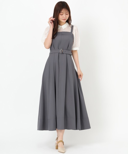 「MISCH MASCH」 キャミソールワンピース S グレー レディース_画像5