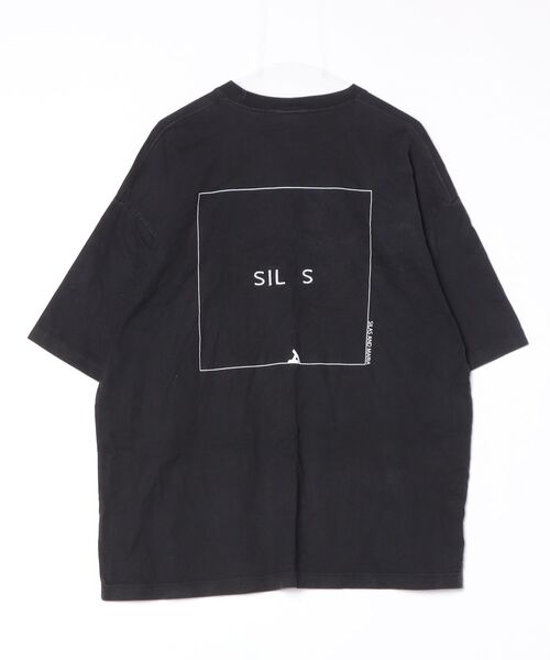 「SILAS」 半袖Tシャツ L ブラック メンズ_画像2