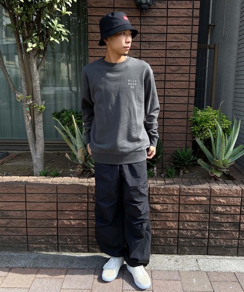 「BILLABONG」 スウェットカットソー L ブルー メンズ_画像6