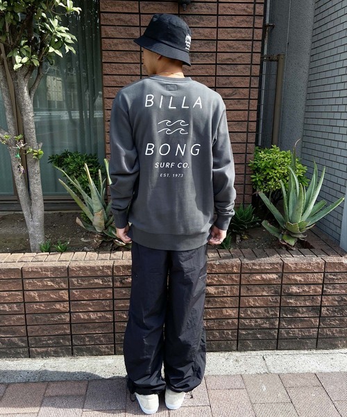「BILLABONG」 スウェットカットソー L ブルー メンズ_画像7