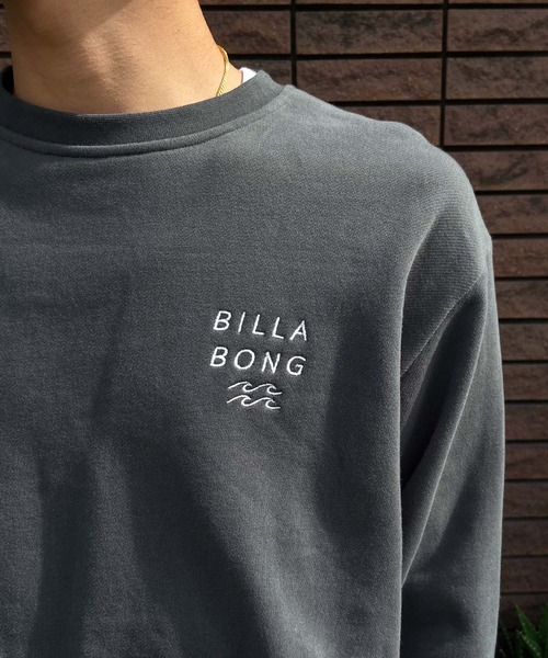 「BILLABONG」 スウェットカットソー L ブルー メンズ_画像8