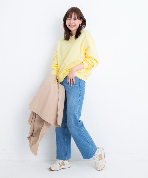 「New Balance」 ローカットスニーカー 24cm グレー レディース_画像9