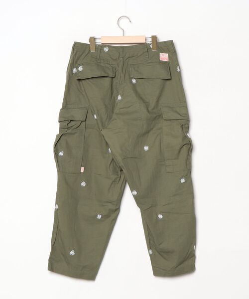 「HINSON」 カーゴパンツ S グリーン レディース_画像2