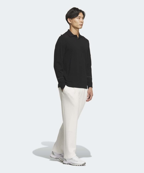 adidas（アディダス） ポロシャツ ニット ポロシャツ 長袖「adidas