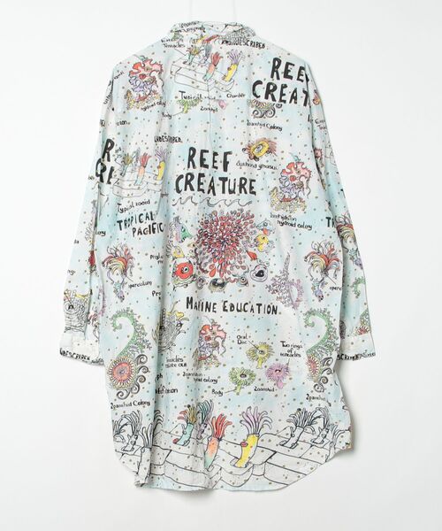 「TSUMORI CHISATO」 シャツワンピース「Niko and...コラボ」 FREE ホワイト レディース_画像2