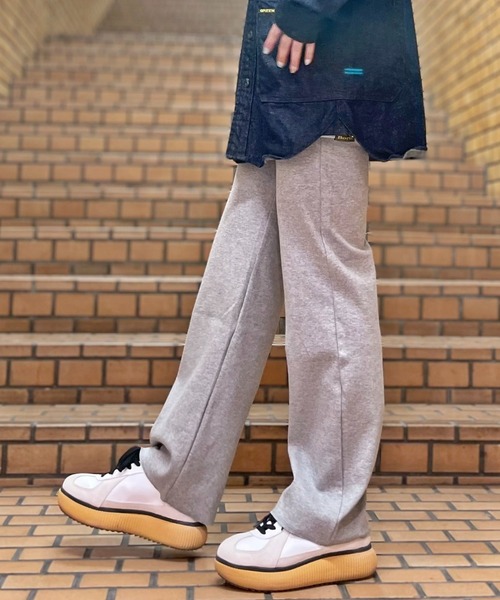 Born パンツ Born Stretch Rib Easy Pants/ボーン ストレッチ イージー