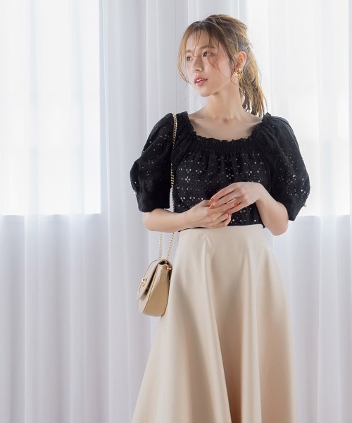 超目玉 シャツ ブラウス 花柄レースブラウス 最適な材料 Www Technet 21 Org