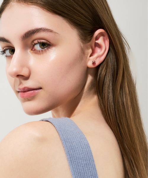 Jewel closet by L&Co. ピアス K10 カラーストーン カニ ピアス