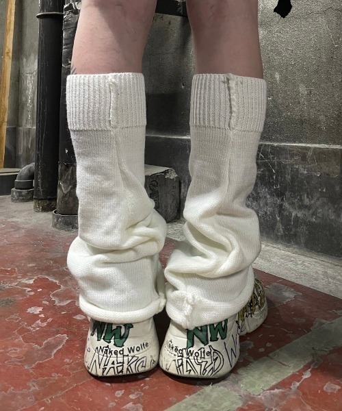 XU レッグウォーマー 「XU」boots cut leg warmer レディース