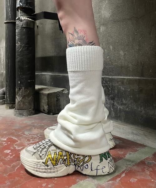 XU レッグウォーマー 「XU」boots cut leg warmer レディース