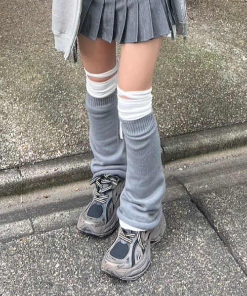 XU レッグウォーマー 「XU」boots cut leg warmer レディース