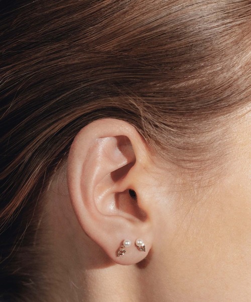 les bonbon（ルボンボン） ピアス 「les bon bon」float pearl pierce