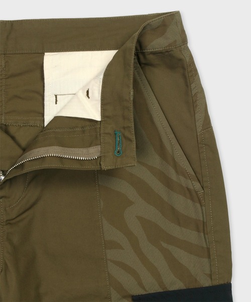 PS Paul Smith カーゴパンツ ゼブラプリント ミックスアップ