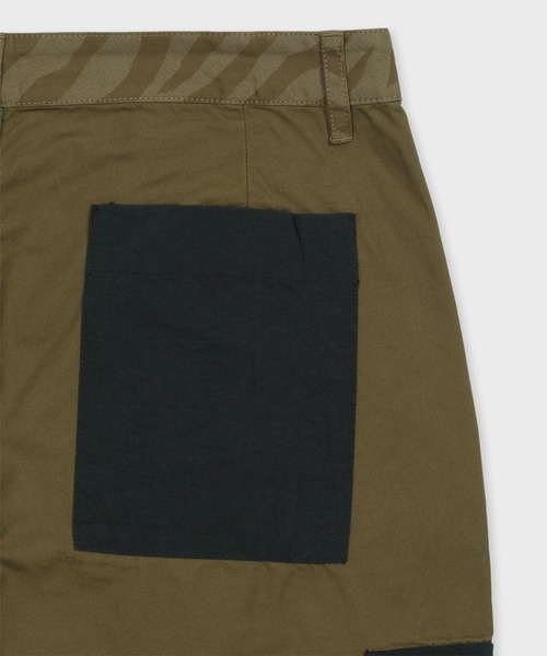 PS Paul Smith カーゴパンツ ゼブラプリント ミックスアップ