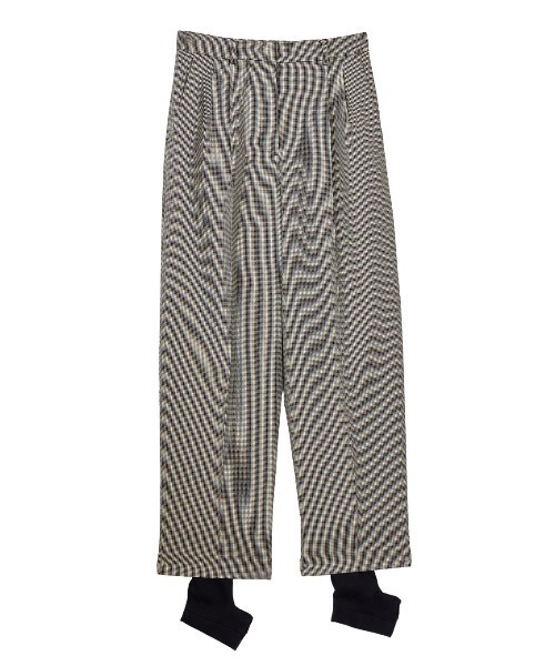 Ameri パンツ GUN CLUB CHECK STIRRUP PANTS レディース