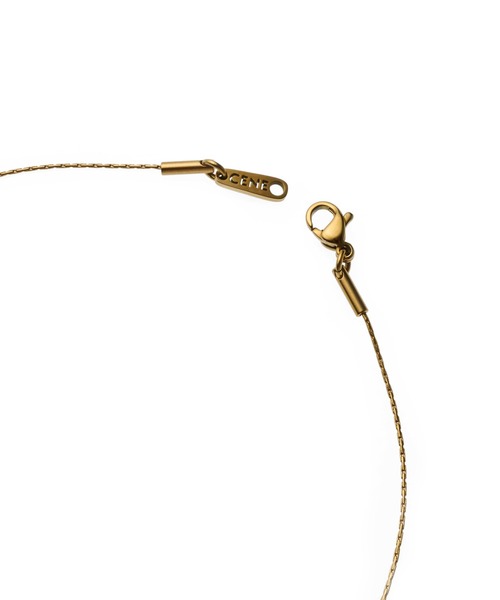 CENE ネックレス 「CENE」セネ/0.6mmチェーンネックレス/45cm