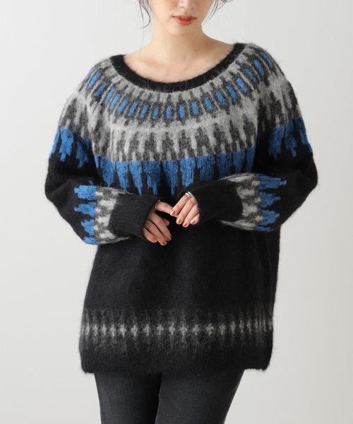 Spick＆Span（スピック アンド スパン） ニット アルパカノルディック